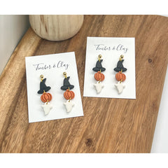 Fall Polymer Clay Earrings