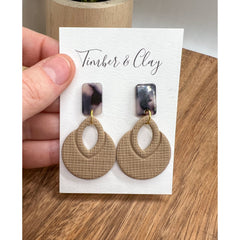 Geometric Clay Dangles