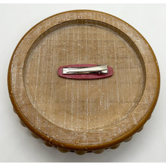 Oval Barrette - Timber and Clay