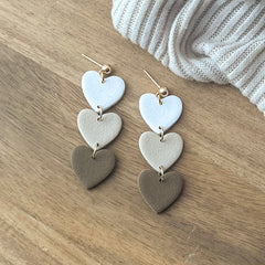 Neutral Heart Dangles