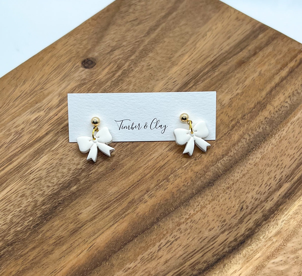 Bow Stud Earrings