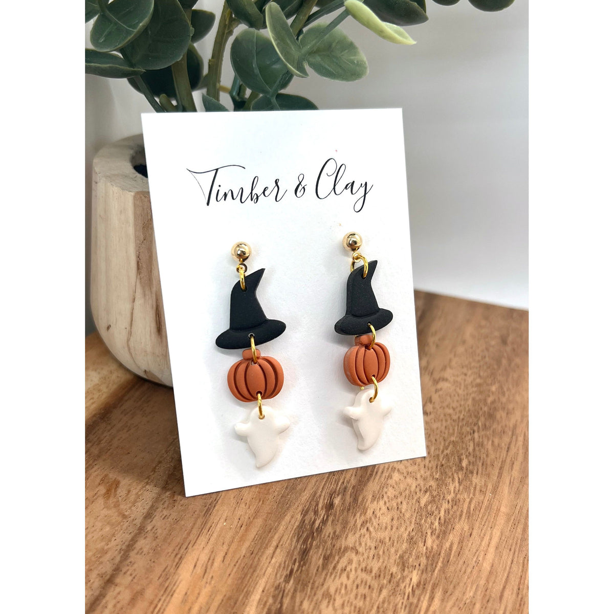 Fall Polymer Clay Earrings