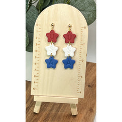 USA Clay Earrings