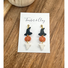 Fall Polymer Clay Earrings