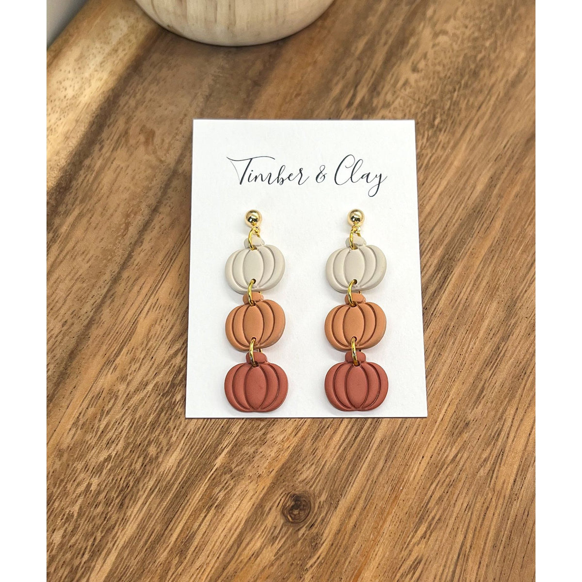 Pumpkin Dangles