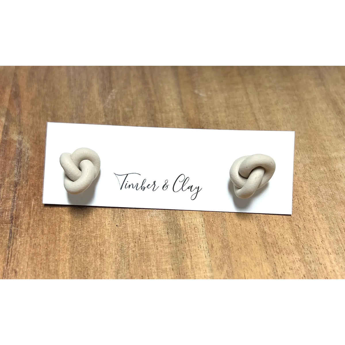 Knot Studs - Timber and Clay