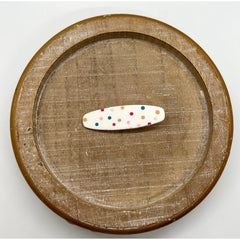 Holiday Dots Barette - Timber and Clay