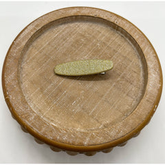 Oval Barrette - Timber and Clay