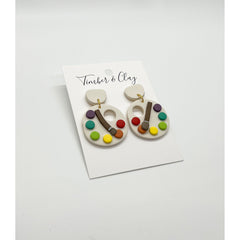 Paint Palette Dangles - Timber and Clay