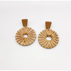 Rattan Dangles - Timber and Clay