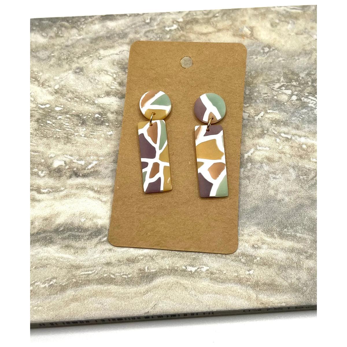 Stained Glass Dangles - Timber and Clay