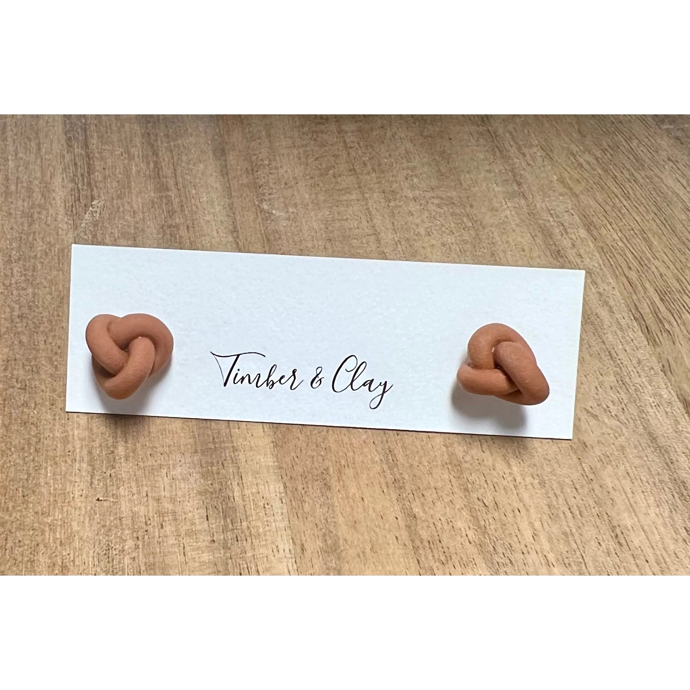 Knot Studs - Timber and Clay